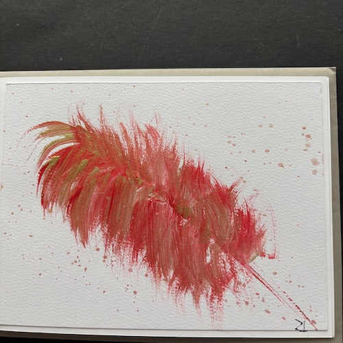 Handgemalte Karten – Kreativkarten Aquarell Nr. 50