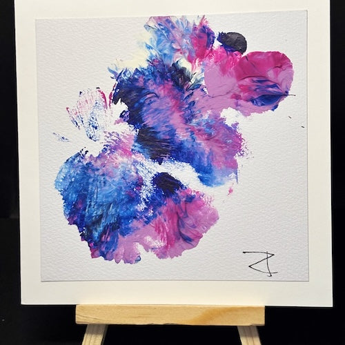 Kreativkarten: Handgemalte Aquarelle für jeden Anlass Nr. 78